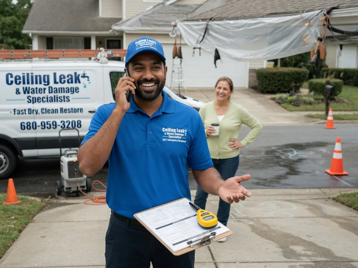 Ceiling Leak Cleanup Leetsdale, PA FAQs